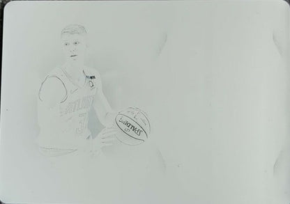 KEVIN HUERTER 2019-20 Panini Flawless Dual PRINTING PLATE SP #1/1 Hawks One of