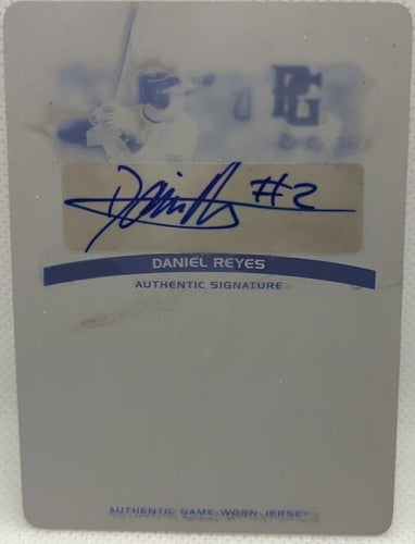 DANIEL REYES 2014 Leaf Perfect Game RC DUAL AUTO PRINTING PLATE SP 1/1 Tigers of