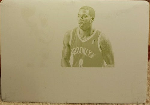 DERON WILLIAMS 2012-13 National Treasures PRINTING PLATE SP #1/1 of 1 Nets Jazz