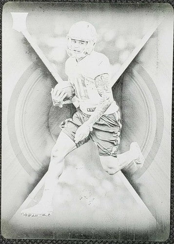 TEEZ TABOR 2017 Panini XR RC Rookie Black PRINTING PLATE SP #1/1 Lions Bears