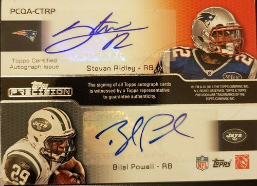 Stevan RIDLEY Bilal POWELL Daniel THOMAS Delone CARTER 2011 Precision QUAD AUTO
