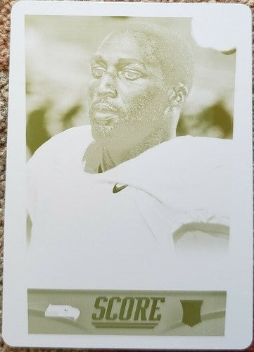 JACKSON JEFFCOAT 2014 Panini Score Rookie PRINTING PLATE 1/1 of 1 Seahawks Texas