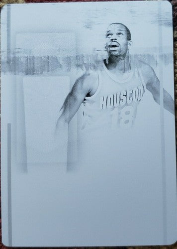 CEDRIC MAXWELL 2013-14 Panini National Treasures PRINTING PLATE 1/1 of 1 Rockets