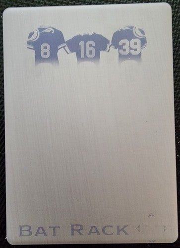 Willie STARGELL Dave PARKER Al OLIVER 2022 Lumber PRINTING PLATE SP #1/1 Pirates