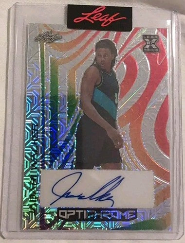 JABARI WALKER 2022-23 Leaf Optichrome Pre-Production PROOF RC AUTO #1/1 Blazers