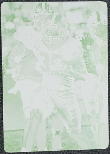 BRIAN HERRIEN 2020 Panini Luminance RC PRINTING PLATE #1/1 Browns Patches One of