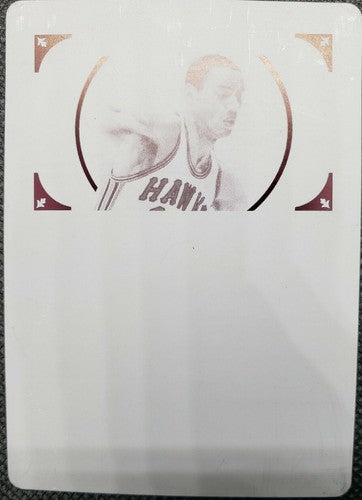LENNY WILKENS 2009-10 Playoff National Treasures PRINTING PLATE SP #1/1 Hawks