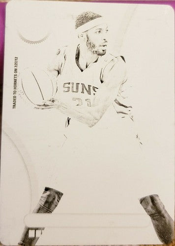 HAKIM WARRICK 2012-13 Totally Certified PRINTING PLATE #1/1 National Treasures