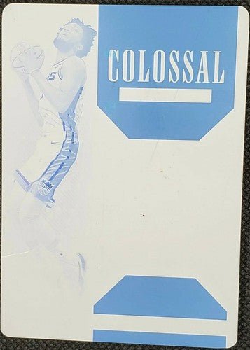 MARVIN BAGLEY III 2019-20 National Treasures Logoman PRINTING PLATE SP 1/1 Kings