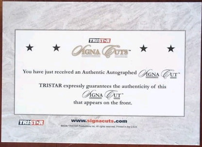 JON MATLACK 2008 TriStar Signa Cuts 1989 Buyback AUTO GREEN SP #/30 Mets Rangers