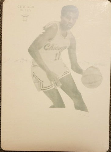 BOB LOVE 2012-13 Preferred PRINTING PLATE SP #1/1 of 1 National Treasures Bulls