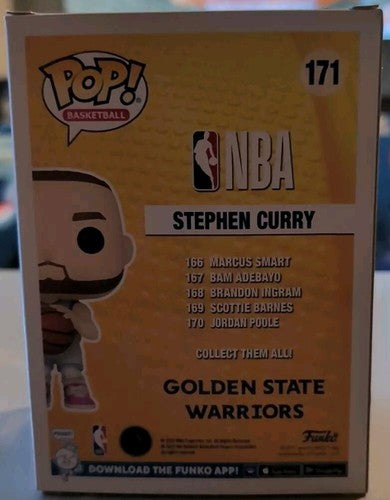 STEPHEN CURRY NBA All-Star Game MVP Funko POP! #171 TargetCon Exclusive Warriors