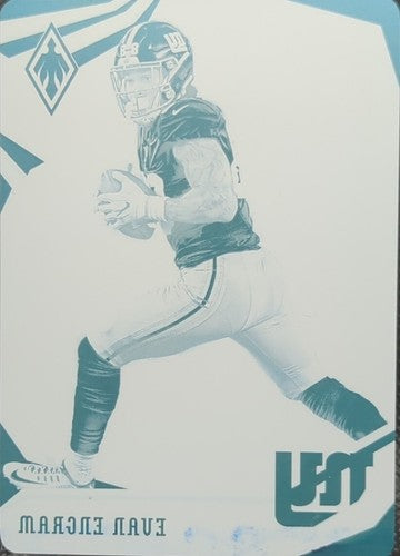EVAN ENGRAM 2018 Panini Phoenix PRINTING PLATE SP #1/1 Giants Jaguars #72 One of