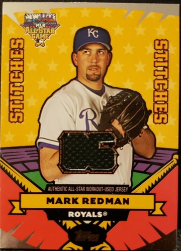 MARK REDMAN 2006 Topps Update Highlights All-Star Game Stitches Jersey SP Royals
