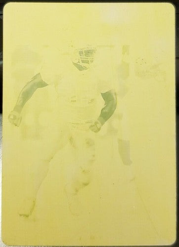 QUINTON GANTHER 2006 Donruss Playoff Contenders PRINTING PLATE #1/1 of 1 Titans