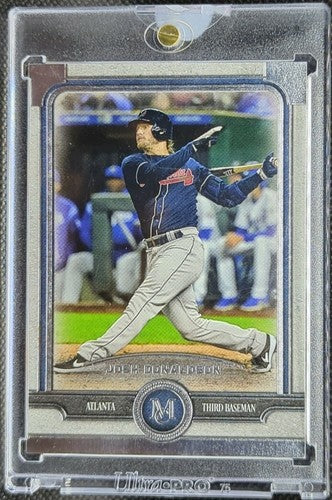 JOSH DONALDSON 2019 Topps Museum Blank Back VAULT PARALLEL SP 1/1 Braves Yankees