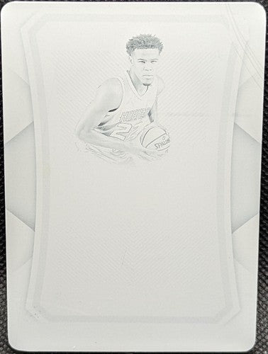 VERNON CAREY JR 2020-21 Panini National Treasures RC PRINTING PLATE #1/1 Hornets