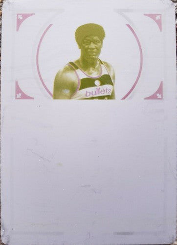 WES UNSELD 2012-13 Playoff National Treasures PRINTING PLATE SP #1/1 of 2009-10