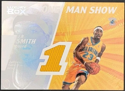J. R. SMITH 2005-06 Topps Luxury Box Game Used Worn JERSEY Relic /225 JR Hornets