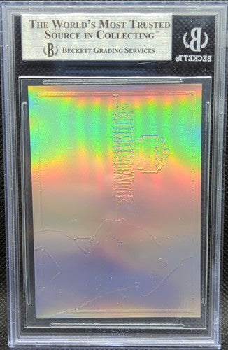 JIMMY LEWIS 2019 Leaf Metal Draft Gold PRE-PRODUCTION PROOF #1/1 Dodgers One of