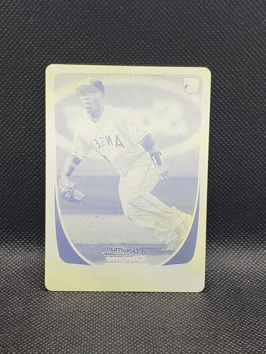 ALEXI AMARISTA 2011 Bowman Draft Picks & Prospects RC PRINTING PLATE #1/1 Angels