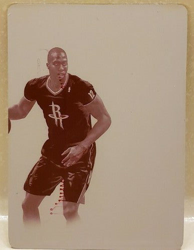 DWIGHT HOWARD 2013-14 National Treasures PRINTING PLATE SP #1/1 Rockets 76ers