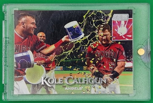 KOLE CALHOUN 2019 Topps Stadium Club Blank Back VAULT #SP 1/1 Angels #89 One of