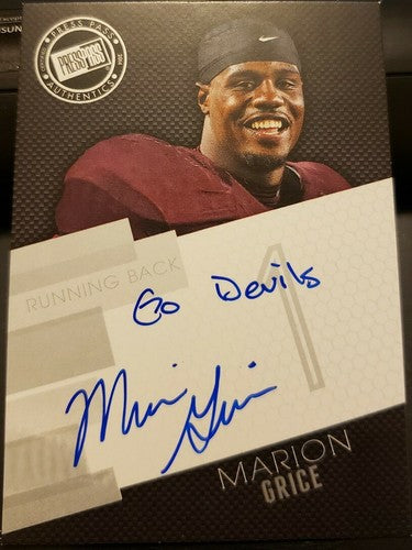 MARION GRICE 2014 Press Pass Rookie AUTO Autograph ASU Inscription SP Chargers