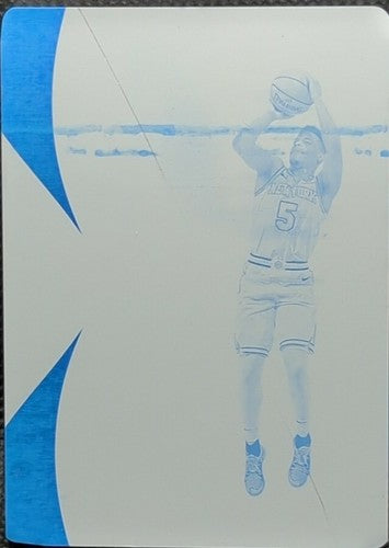 DENNIS SMITH JR. 2018-19 Panini Immaculate LOGOMAN PRINTING PLATE SP 1/1 Blazers