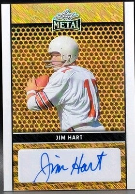 JIM HART 2024 Leaf Metal Collective AUTO Gold SP #1/1 Arizona St Louis Cardinals