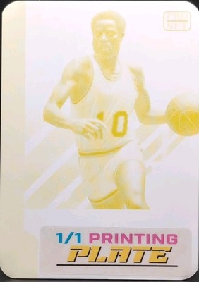 WALT CLYDE FRAZIER 2023-24 Leaf Pro Set Pure Whatnot PRINTING PLATE #1/1 Knicks