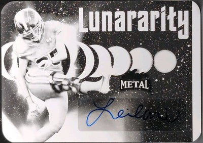 LEILANI ARMENTA 2024 Leaf Metal Lunararity AUTO PRINTING PLATE SP #1/1 of Tigers