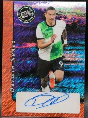 DARWIN NUNEZ 2024 Leaf Collective 2000 Press Pass AUTO SP 1/1 Liverpool Al-Hilal