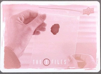 ARCADIA 2019 The X-Files Monsters Of The Week PRINTING PLATE #1/1 Mulder Scully