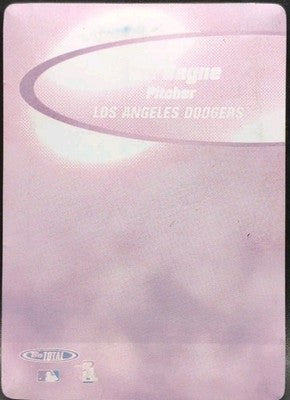 ERIC GAGNE 2005 Topps Total Award Winner PRINTING PLATE SP #1/1 Dodgers Red Sox