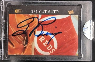 TOM BROWNING 2020 The Bar Pieces of the Past Sports Edition CUT AUTO SP 1/1 Reds