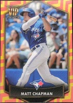 MATT CHAPMAN 2022 Topps Transcendent Collection VIP PARTY #1/1 Blue Jays Giants
