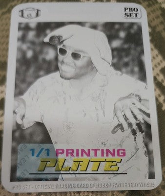 KOKO B. WARE 2024 Leaf Collective 1989 PRINTING PLATE SP #1/1 WWF WWE Wrestling