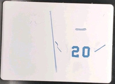 FRANK ROBINSON 2021 Leaf Lumber Nickname Judge PRINTING PLATE #1/1 Orioles Reds