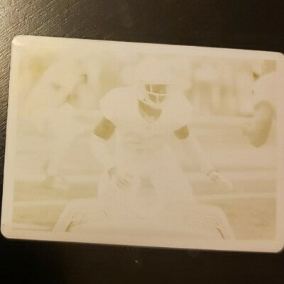 VONTAE DAVIS 2013 Topps Football PRINTING PLATE SP #1/1 of Colts Dolphins Bills