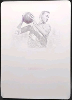 DINO RADJA 2020-21 Panini Flawless Autographs PRINTING PLATE SP #1/1 of Celtics