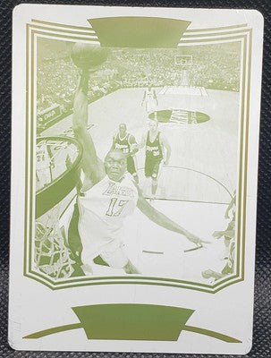 ANDREW BYNUM 2008-09 Topps Bowman Draft Picks Stars PRINTING PLATE SP 1/1 Lakers