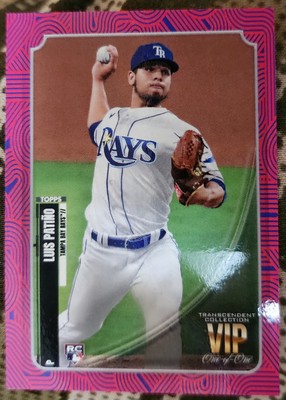 LUIS PATIÃO 2021 Topps Transcendent Collection VIP PARTY #1/1 Rays Padres Patino