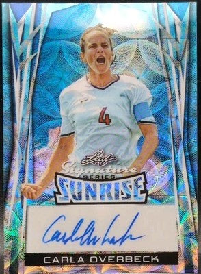 CARLA OVERBECK 2025 Leaf Signature Series Sunrise AUTO Scope SP #1/1 of USA UNC
