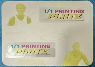 Scoot HENDERSON Kris MURRAY 2023-24 Leaf Flash PRINTING PLATE #1/1 Trail Blazers