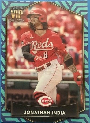 JONATHAN INDIA 2022 Topps Transcendent Collection VIP PARTY #1/1 Reds Royals #20