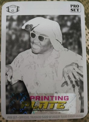 KOKO B. WARE 2024 Leaf Collective 1989 PRINTING PLATE SP #1/1 WWF WWE Wrestling