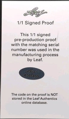 ADAEL AMADOR 2022 Leaf Metal Top 100 RC AUTO PROOF Blue Crystals SP #1/1 Rockies