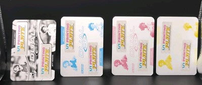 Dereck LIVELY II Jett HOWARD 2023-24 Leaf Flash Whatnot PRINTING PLATE SET #1/1