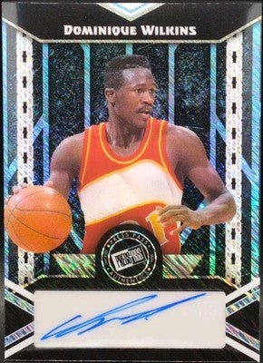 DOMINIQUE WILKINS 2024 Leaf Collective 2000 Press Pass AUTO SP /10 Hawks Celtics